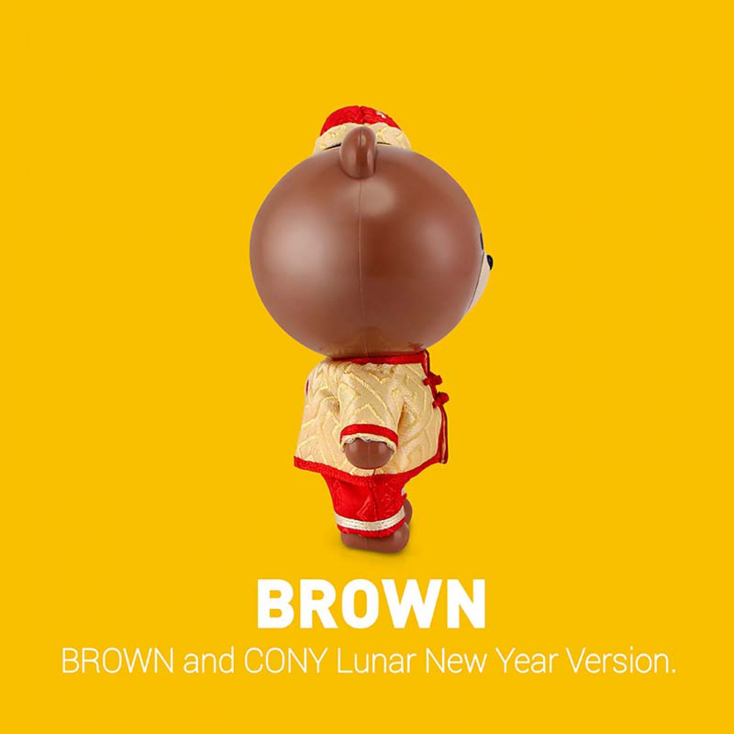 [P-Style] LINE FRIENDS - BROWN Lunar New Year Version